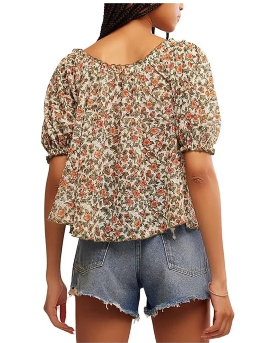 Free People lightweight floral